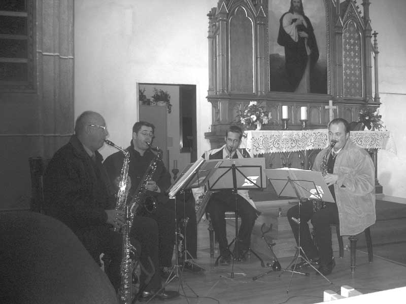 Alpe Adria Saxophon Quintett bei Judenpogrom 1938