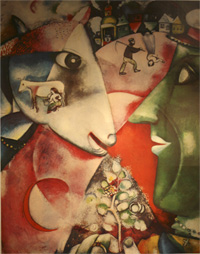 Marc Chagall, Plakat, Sammlung Brigitte Holzer
